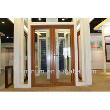 Portes double en aluminium